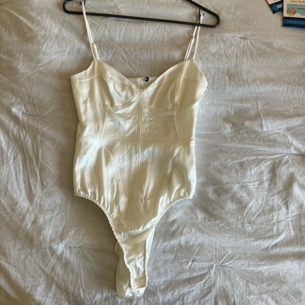 Silky sexy bodysuit.
